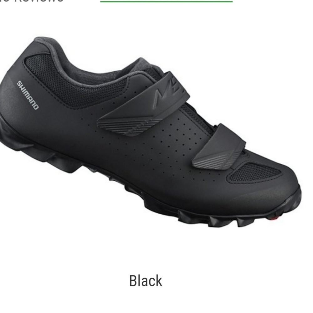 🚴‍♀️🚴‍♂️Shimano SHME100 Black Cycling Shoes - Size 43(8.9)